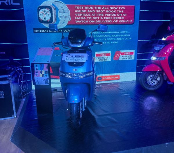 TVS iQube launched at the 2023 NADA Auto Show with a price tag of Rs 4.29 Lakh